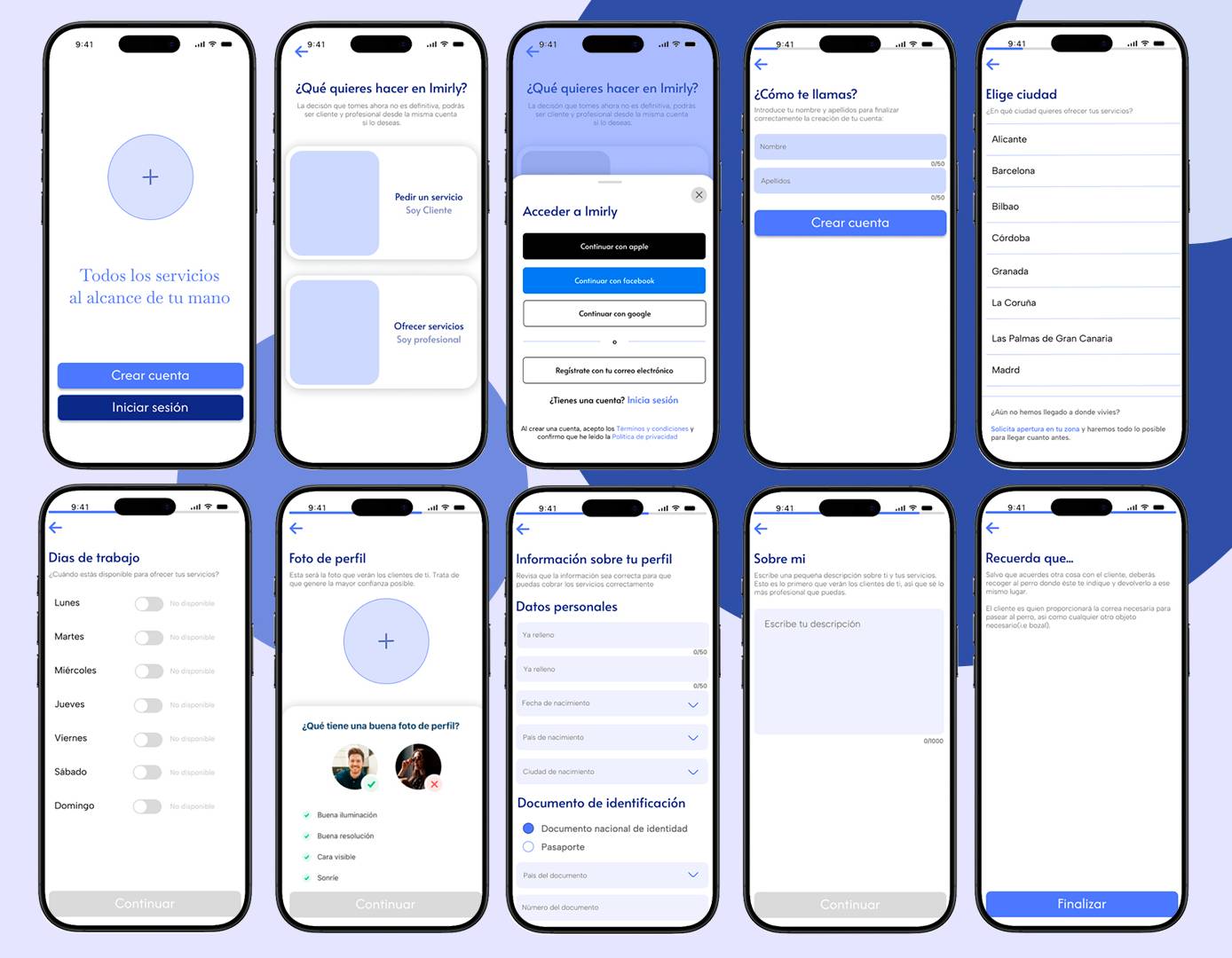 Aplicación móvil iMirly